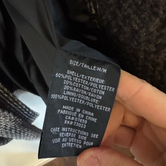 Women’s UK2LA plaid trench coat - Picture 6 of 7